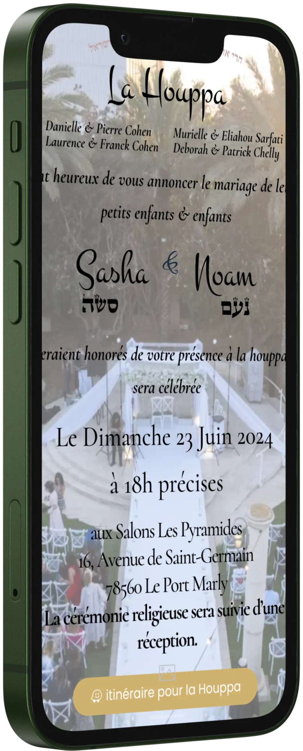 C'est ici que vous trouverez différents modèles de faire-part pour mariage, barmitsva ou tout autre évènement.