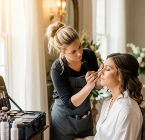 choix de la maquilleuse pour la mariée