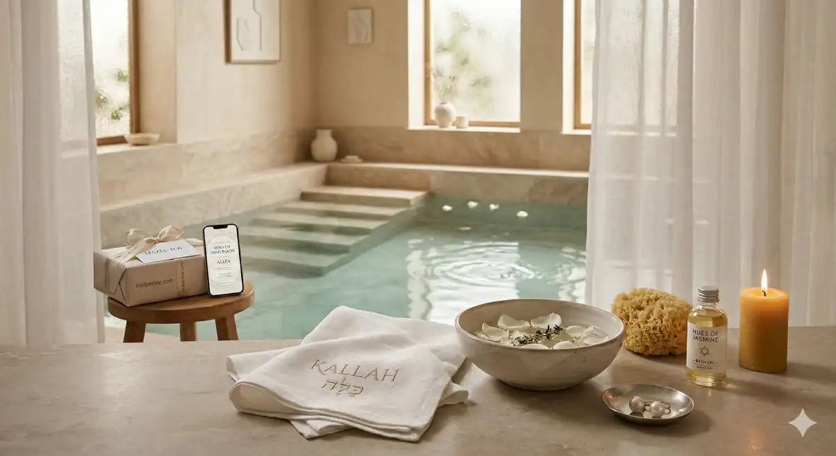 mikvé de la mariée mariage juif